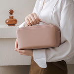 PU Portable Travel Cosmetic Storage Bag