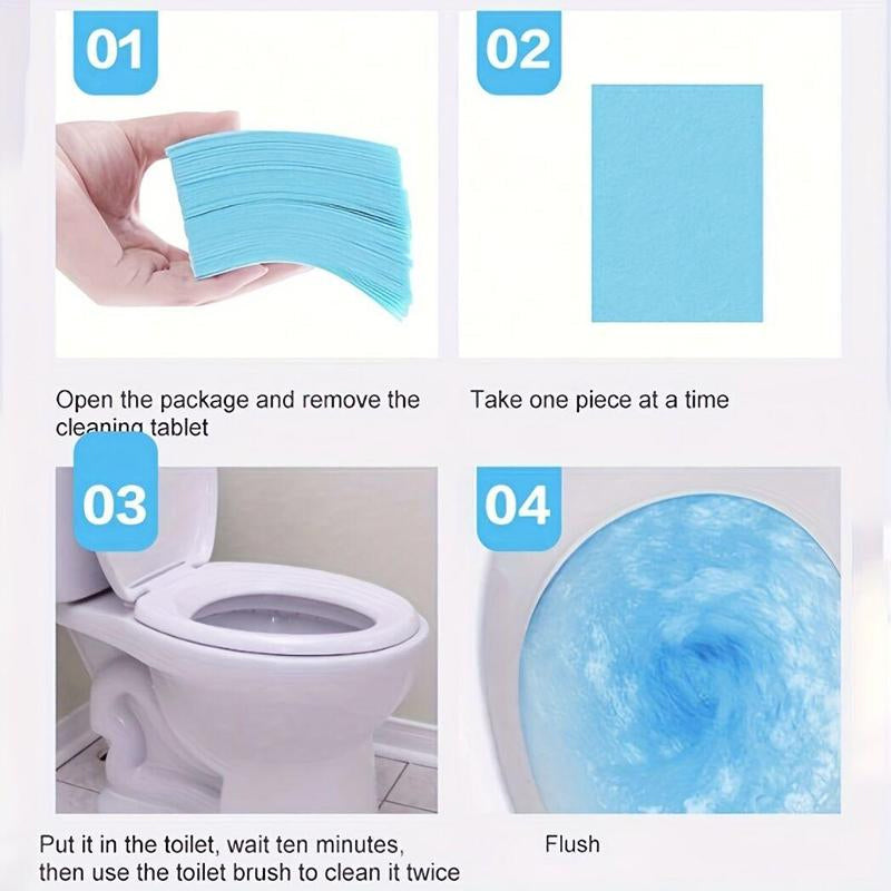 Non-Toxic Toilet Cleaning Sheet