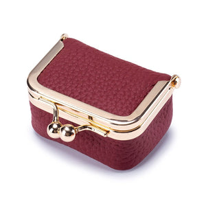 Genuine Leather Mini Jewelry Box