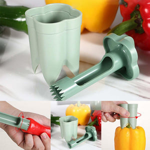 2-In-1 Fruit Pepper Corer