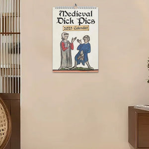 Medieval Humor 2025 Wall Calendar🎄Special Christmas Gift🎄