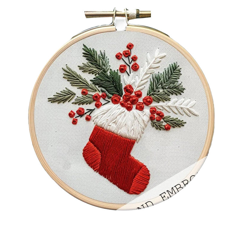 Christmas Embroidery KIT