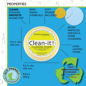 Eco-Friendly Cleaning Stone