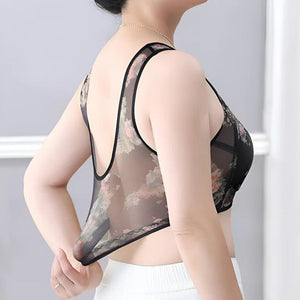 Lace Buttonless Comfortable Bra