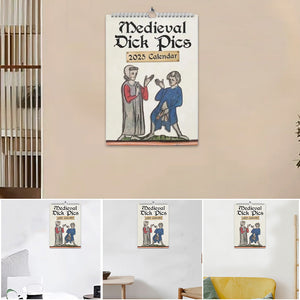 Medieval Humor 2025 Wall Calendar🎄Special Christmas Gift🎄