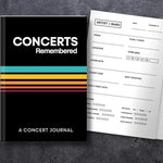 Concert Journal | Track Favorite Concerts