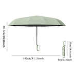 ☔☔Creative Ring Buckle Windproof Reinforced Umbrella