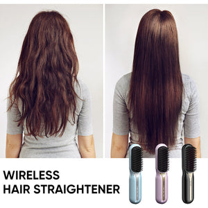 Cordless Hair Straightener Brush