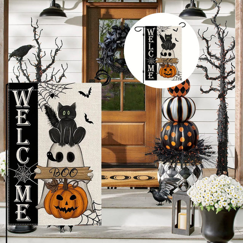 Halloween Garden Flag