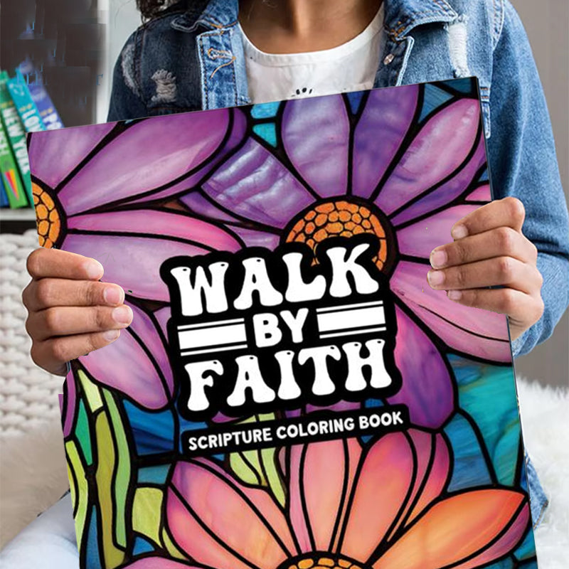 Walk By Faith Coloring Book