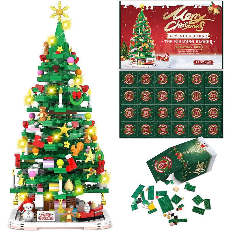 2024 Christmas Building Blocks Gift Box