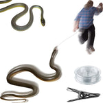 Snake Prank with String and Clip