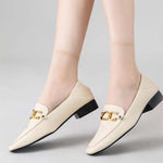 Spring Summer Invisible Slip-resistant Crystal Silk Socks