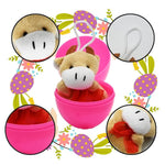 Plush Animal Toy-Filled Easter Eggs(28pcs/1 Set)