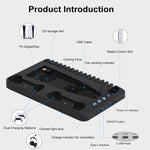 Charging Base Cooling Bracket for Dual PS5 Controller