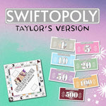 SWIFTOPOLY - TS 'Swiftie' Monopoly Boardgame