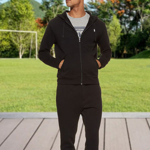 Men's Casual Full Zip Hoodie & Jogger