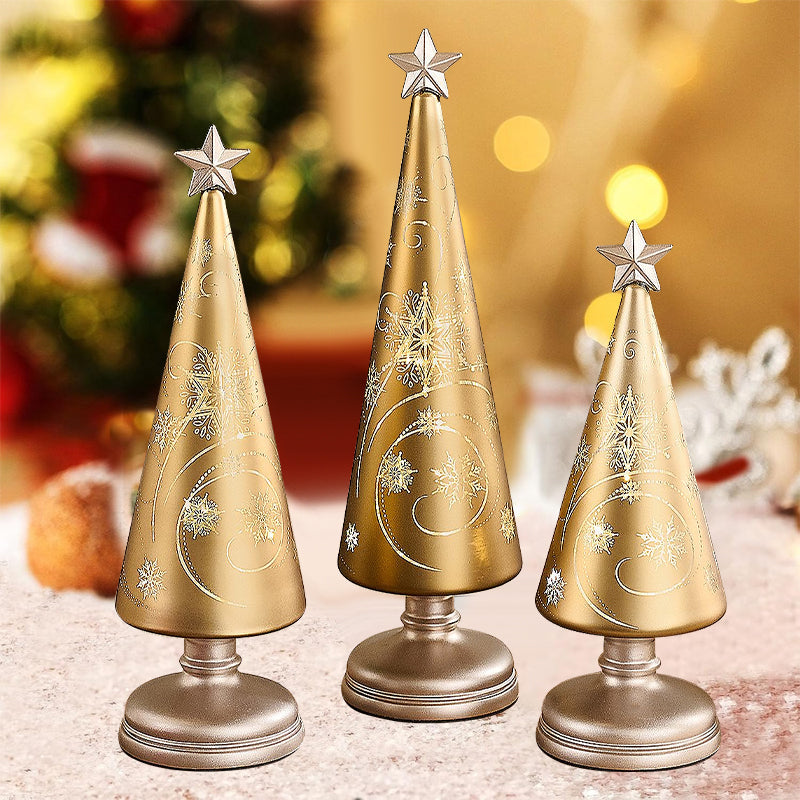 Desktop Christmas tree ornaments