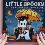 Spooky Cutie Coloring Book Paperback