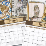 Medieval Humor 2025 Wall Calendar🎄Special Christmas Gift🎄