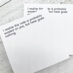 Hilarious Sticky Notes | Gifts that make smile