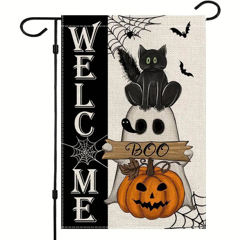 Halloween Garden Flag