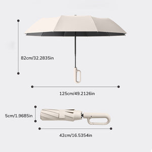 ☔☔Creative Ring Buckle Windproof Reinforced Umbrella