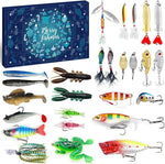 【Up To 60% Off】24 Days Christmas Countdown Fish Tackle Set