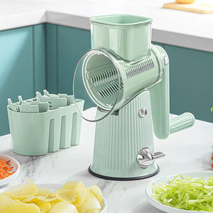 3 in 1 Rotary Cheese Grater Vegetable Slicer