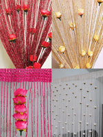 Rose Thread Door Curtain