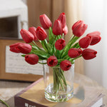 Outdoor Artificial Tulip Flowers 1 bundles（7pcs）