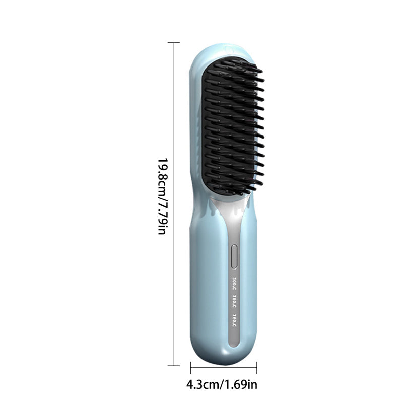 Cordless Hair Straightener Brush