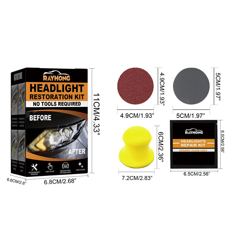 Ceramic Headlight Restoration kit