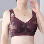 Lace Buttonless Comfortable Bra