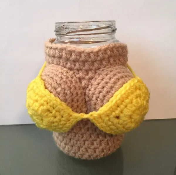 🤣Fun Removable Bikini Cup Cover🍺