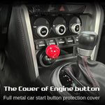 Car Engine Start Stop Button Joystick Full Metal Ball-bar