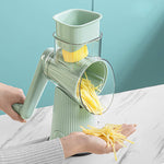 3 in 1 Rotary Cheese Grater Vegetable Slicer