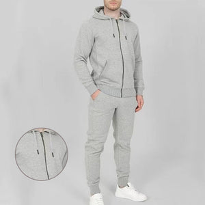 Men's Casual Full Zip Hoodie & Jogger