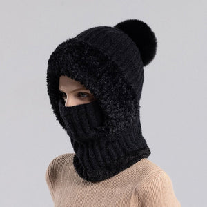 Women's Knitted Hat In Autumn And Winter