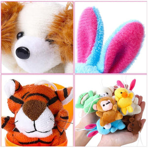 Plush Animal Toy-Filled Easter Eggs(28pcs/1 Set)