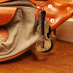 Crafted Leather Violin & Cello Keychain