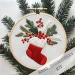 Christmas Embroidery KIT