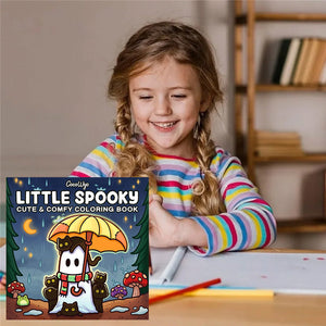 Spooky Cutie Coloring Book Paperback