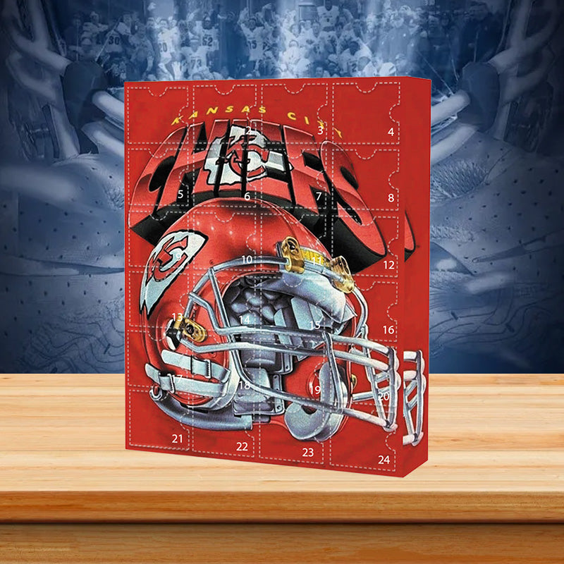 Kansas City Chiefs Advent Calendar - 24 Gifts Are In It