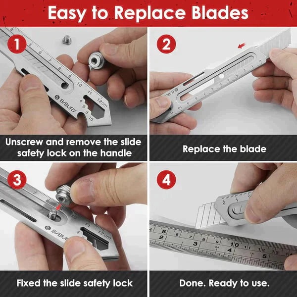 10-in-1 Multi Purpose Utility Knife