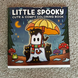 Spooky Cutie Coloring Book Paperback