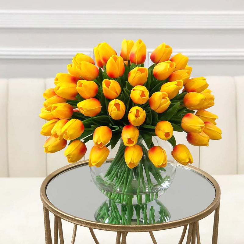 Outdoor Artificial Tulip Flowers 1 bundles（7pcs）