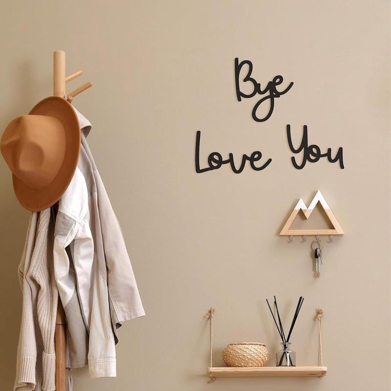 Wooden Wall Hanging Sign Decoration