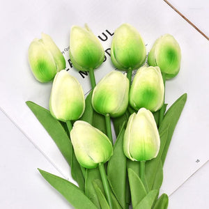 Outdoor Artificial Tulip Flowers 1 bundles（7pcs）