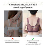 Lace Buttonless Comfortable Bra